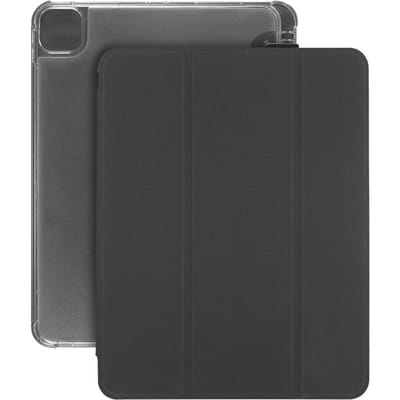Beschermhoes voor tablet met sleuf voor potlood Auto Slaap/Wakker functie Compatibel met 11 inch iPad Pro Diamond Grain zwart