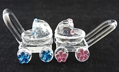 Kinderwagen blauw