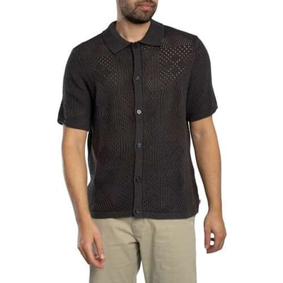 Overhemd Korte Mouw Levis Gebreid shirt met korte mouwen voor in de kampeerstijl