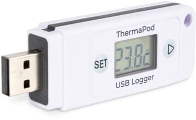 ETI - USB Temperatuurlogger – Genereert pdf-rapport zonder Software – Koeltransport