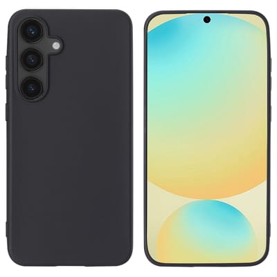 imoshion Hoesje - Geschikt voor Samsung Galaxy S24 FE - Color Backcover - Zwart