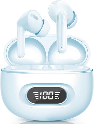 Draadloze In-ear Oordopjes met Bluetooth 5.3 | HiFi Geluid, 42 Uur Speeltijd, en IP7 Waterdicht