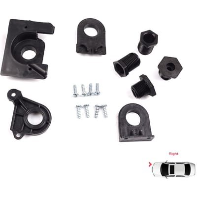 BHL529 Koplamphouder Montage Reparatiebeugel Lipjes Set Rechterkant voor VW Jetta MK6 A6 5C6 2010-2018 5C7998226