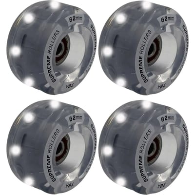 Inline-Skate wiel Supreme Light Up Quad (x4)