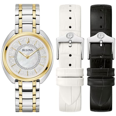 Bulova Duality 98X134 Horloge - Staal - Multi - Ø 34 mm