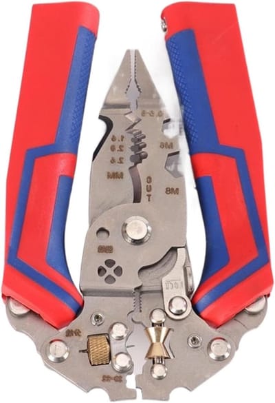 Elektrische Tang - Multitool Draadstripper - Elektrisch Werk - Geïsoleerde Handgreep - 13-in-1 - Zwart