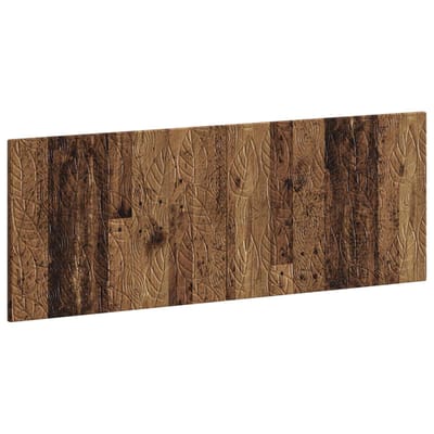 vidaXL - Wandgemonteerd - Hoofdbord - DELFT - Oud - hout - Bewerkt - hout