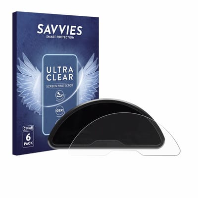 Savvies - Screenprotector voor motogadget motoscope pro - Folie Beschermfolie transparant 6 Stuks