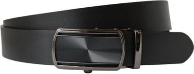 Fana Belts Heren Broekriem Kliksysteem zwart Klikgesp - Herenriem - Pantalonriem - Nette riem - Gesp afneembaar - Riemmaat 100 - Pak riem