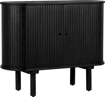 Lewis & Loft Dressoir Livia - FSC® mangohout - 95 cm - Zwart