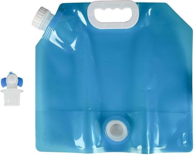 Benson Opvouwbare waterzak - 5 liter - met kraan - kamperen / survival