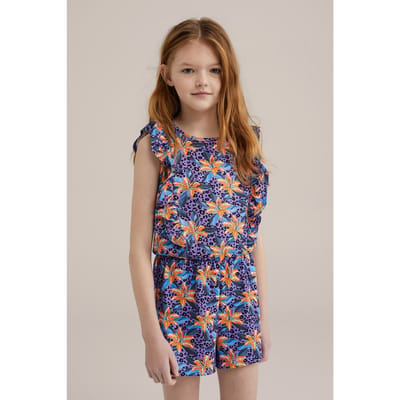 WE Fashion Jumpsuit Purple Taglia: 170/176 | Body per Neonato Outlet | Unisex | Viola