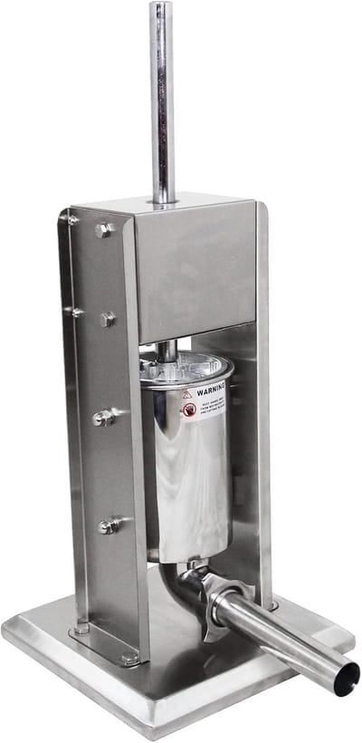Worstenvuller - Worstenmaker Machine - Handmatig - RVS - Grillen