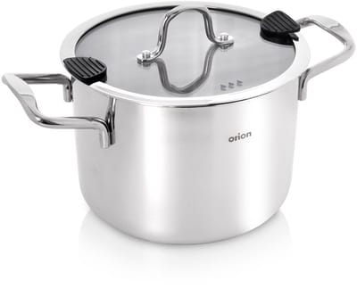 Kookpan Edelstaal met Deksel 20 cm, 4,6 l - Kookpot - Soeppan