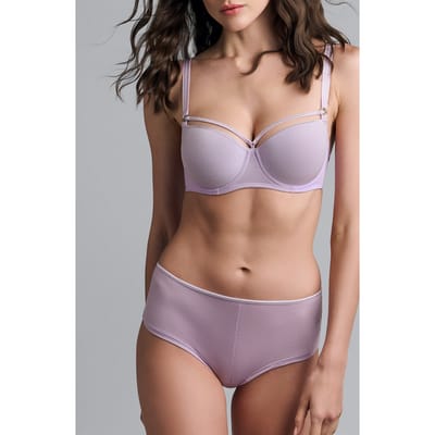 Marlies Dekkers Space Odyssey Lilac Lurex And Silver Brazilian Shorts Size: M | Underwear Outlet | Dames | Paars