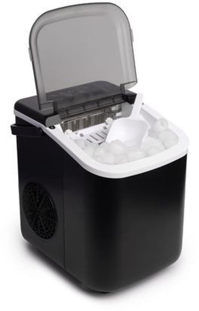 QLT ijsblokjesmachine - 9 ijsblokjes in 9 minuten - auto-clean - 1,1 liter watertank