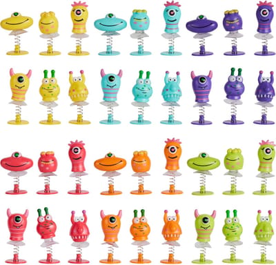 The Twiddlers – 36 Spring Monsters Pop-Up Speelgoed – Voor Kinderfeestjes & Goodiebags