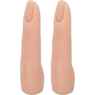 Nageltraining Vinger Buigbaar Flexibel Siliconen Oefenvingermodel voor Tattoo Acupunctuur