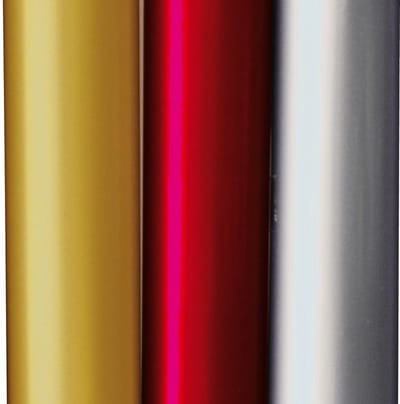 Gekleurde bloemenfolie assortiment cadeaupapier inpakpapier - 200 x 70 cm - 5 stuks