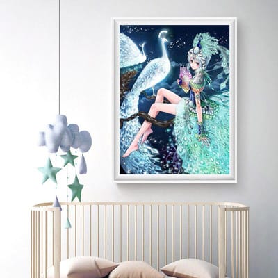 DIY diamant borduurwerk volledige boor diamant schilderij kruissteek strass mozaïek diamant wanddecoratie 20X30CM gray