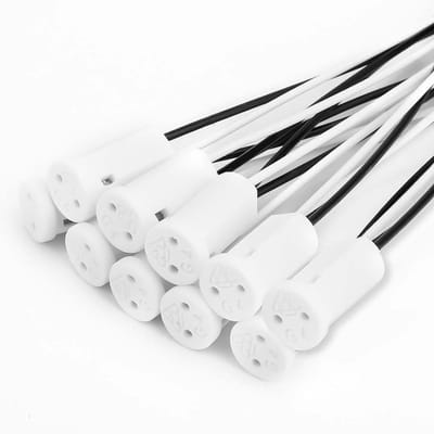 Keramische Lamphouders - G4 Fittingen - Verlichtingsprojecten - Hittebestendig Materiaal - 10 Stuks Set