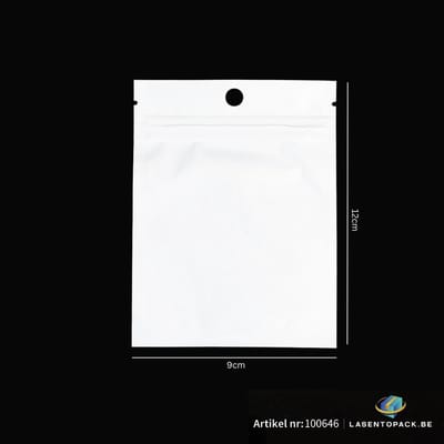 100x Reparatie Zakjes - Premium Gripzakjes (9cm x 12cm) – Zelfsluitende Sealbag Ziplock Zakjes