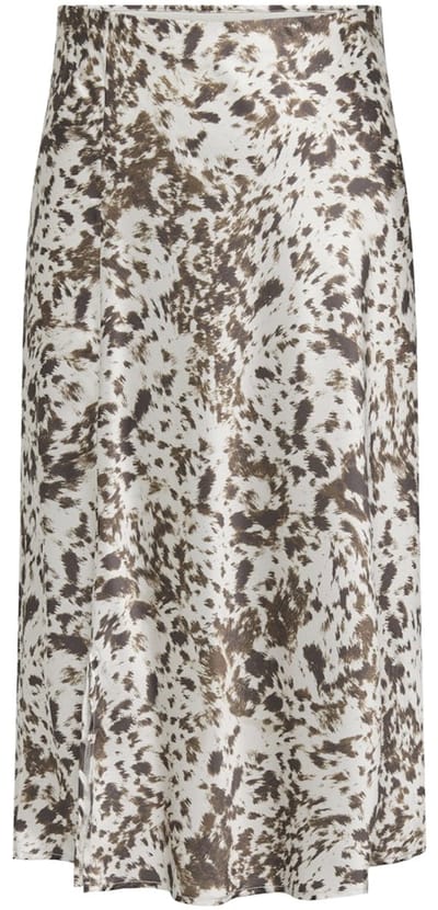 ONLY CARMAKOMA - CARDOMINA SATIN CALF SKIRT WVN - Dames - Rokken