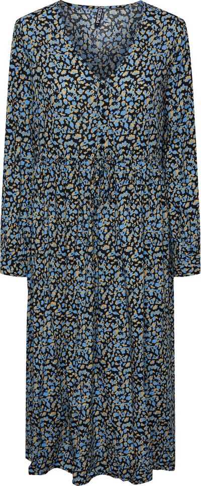 PIECES PCNYA LS MIDI DRESS Dames Jurk - Maat XL