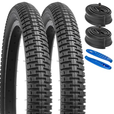 Opvouwbare 20-inch Fietsbanden 20x2.125 met Binnenbanden