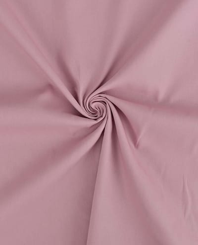 Poplin Katoen Uni Stof per Meter – Zacht Oud Roze – Glad & Stevig – 100% Katoen – Voor Kleding & Decoratie