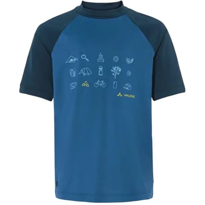 VAUDE Solaro T-Shirt III, Functioneel Shirt, Outdoor Sport T-shirt voor kinderen