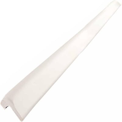 Schuimrubber Hoekbescherming Stootrand voor Muren en Garages 75 cm Wit