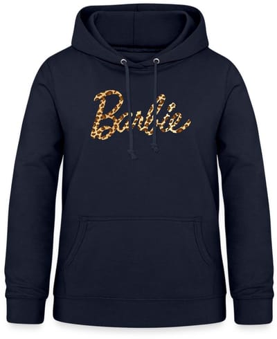 Barbie Leo Print Logo Hoodie Dames