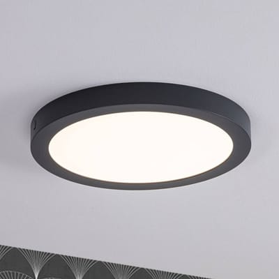 LED-paneel Abia rond 300 mm 22W 2200lm 2700K Donkergrijs