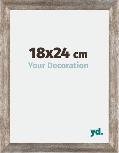 Your Decoration - Fotolijst 18x24 cm - MDF - Metaal Vintage - Mura