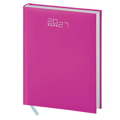 Dailygoods- Dagplanner Professionele Lay-out - Agenda 2027 - 15 x 21 cm - Gevoerde Omslag - Maandplanner - 336 Pagina's