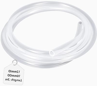 Flexibele Siliconen Slang voor Voedselgebruik - Transparante Drinkwater Slang 12 mm ID x 16 mm OD, 3 meter Lang, Duurzaam en Veilig voor Thuis en Industrie