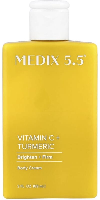 Medix 5.5, Body Cream, Vitamin C + Turmeric, 3 fl oz (89 ml)
