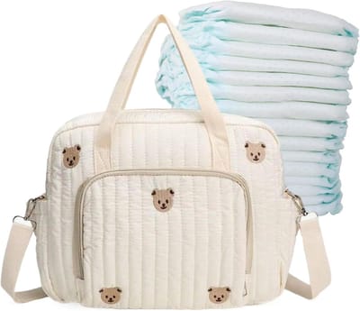 Luier Tote Bag - Maternity Tas - Baby Verzorging - Veelzijdig Organiseren - 35 x 10 x 29 cm