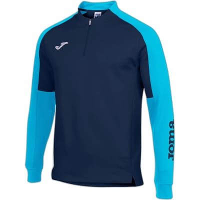 Joma Eco Championship Sweatshirt Met Halve Rits Blauw 4-5 Years Jongen