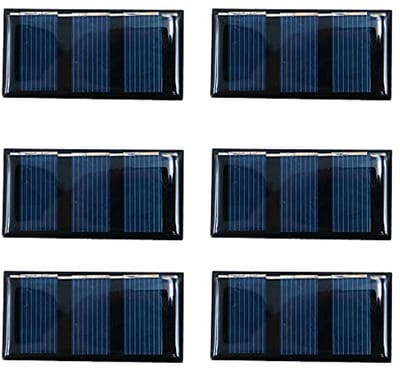 Set van 6 Mini Zonnepaneel Kits voor DIY Projecten