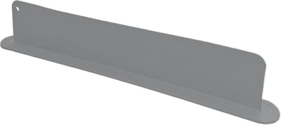 Spatbescherming Spoelbak - Aanrecht Schild - Schoon Werken - Flexibele Barrière - 49 cm - Grijs