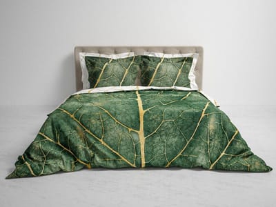 Destiny 1-persoons dekbedovertrekset 140x220cm wit