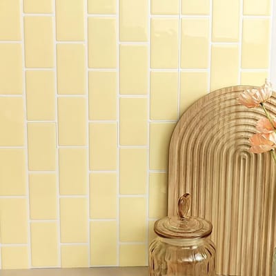 Dailygoods- Wandtegelstickers 3D - Waterdicht - Zelfklevend - Voor Keuken/Badkamer - 10 Vellen - 30,5 x 15 cm - Tegelstickers