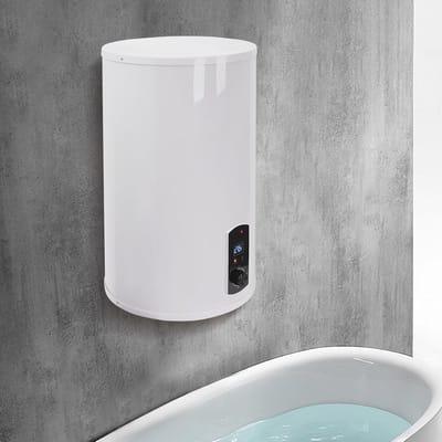 Elektrische Boiler - Doorstroomboiler Waterverwarmer - Direct Warm Water - Digitaal Temperatuurdisplay - 70 liter - Wit
