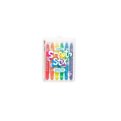 Ooly - Smooth Stix - Aquarel krijtjes - 6 Stuks