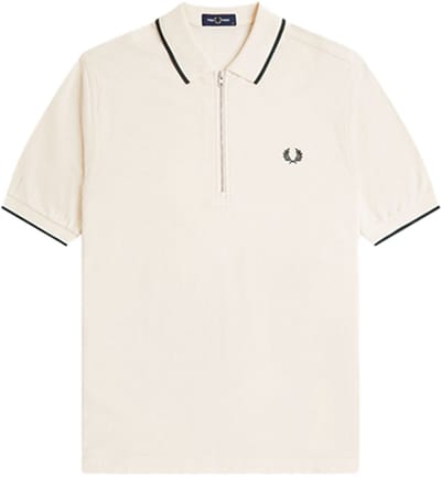 Fred Perry Crepe Pique Polo Shirt