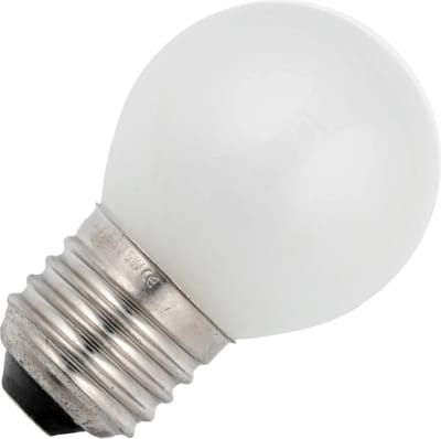 Schiefer E27 Kogel Gloeilamp | 7W 2700K 20lm 235V Mat | Dimbaar