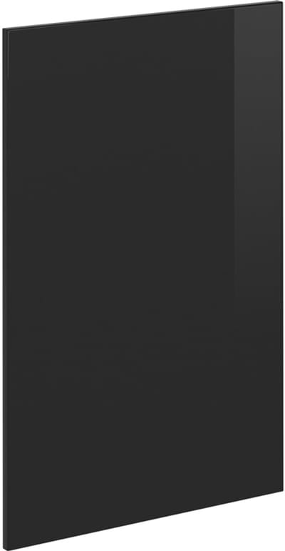 Vicco R-Line Keukenfront – 39.6 x 71.3 cm meubelfront voor de hoekonderkast Zwart hoogglans