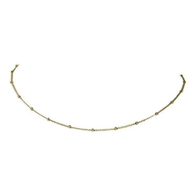 Kalli Ketting Dots 42 cm Goud